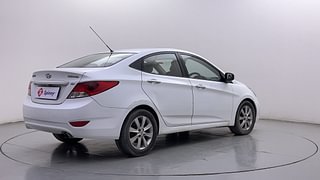 Used 2012 Hyundai Verna [2011-2015] Fluidic 1.6 CRDi SX Diesel Manual exterior RIGHT REAR CORNER VIEW
