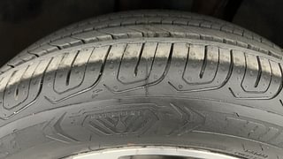 Used 2021 Volkswagen Taigun Topline 1.0 TSI MT Petrol Manual tyres LEFT FRONT TYRE TREAD VIEW