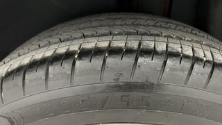 Used 2021 Volkswagen Taigun Topline 1.0 TSI MT Petrol Manual tyres LEFT REAR TYRE TREAD VIEW