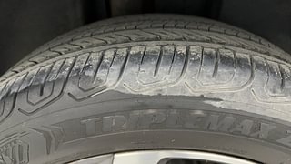 Used 2021 Volkswagen Taigun Topline 1.0 TSI MT Petrol Manual tyres RIGHT REAR TYRE TREAD VIEW