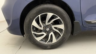 Used 2019 Maruti Suzuki Baleno [2015-2019] Alpha Petrol Petrol Manual tyres LEFT FRONT TYRE RIM VIEW