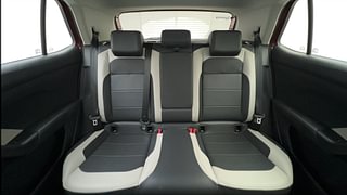 Used 2021 Volkswagen Taigun Topline 1.0 TSI MT Petrol Manual interior REAR SEAT CONDITION VIEW