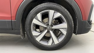 Used 2021 Volkswagen Taigun Topline 1.0 TSI MT Petrol Manual tyres RIGHT FRONT TYRE RIM VIEW
