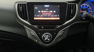 Used 2019 Maruti Suzuki Baleno [2015-2019] Alpha Petrol Petrol Manual interior MUSIC SYSTEM & AC CONTROL VIEW