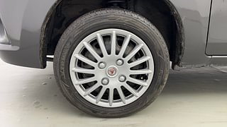 Used 2015 Maruti Suzuki Alto K10 [2014-2019] VXi (O) Petrol Manual tyres LEFT FRONT TYRE RIM VIEW