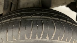 Used 2016 Mahindra KUV100 [2015-2017] K8 5 STR Petrol Manual tyres LEFT REAR TYRE TREAD VIEW