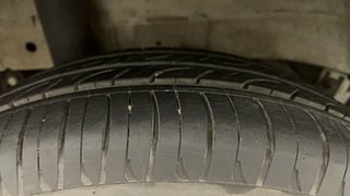 Used 2016 Mahindra KUV100 [2015-2017] K8 5 STR Petrol Manual tyres RIGHT REAR TYRE TREAD VIEW