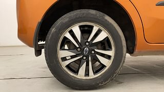 Used 2019 Datsun GO [2019-2022] T (O) Petrol Manual tyres RIGHT REAR TYRE RIM VIEW