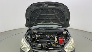 Used 2015 Maruti Suzuki Alto K10 [2014-2019] VXi (O) Petrol Manual engine ENGINE & BONNET OPEN FRONT VIEW