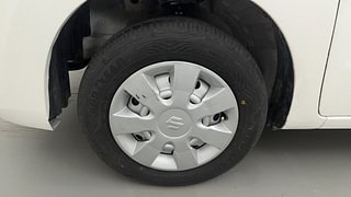 Used 2015 Maruti Suzuki Wagon R 1.0 [2013-2019] LXi CNG Petrol+cng Manual tyres LEFT FRONT TYRE RIM VIEW