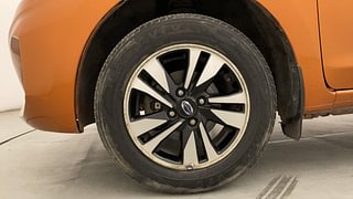 Used 2019 Datsun GO [2019-2022] T (O) Petrol Manual tyres LEFT FRONT TYRE RIM VIEW