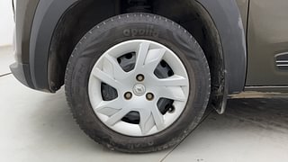 Used 2022 Renault Kwid 1.0L RXT(O) AMT Petrol Automatic tyres LEFT FRONT TYRE RIM VIEW