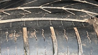 Used 2017 Maruti Suzuki Swift Dzire ZXI Petrol Manual tyres LEFT REAR TYRE TREAD VIEW