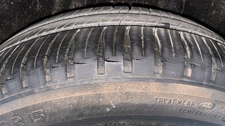 Used 2016 Honda City [2014-2017] V Petrol Manual tyres LEFT REAR TYRE TREAD VIEW