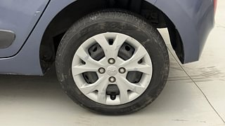 Used 2016 Hyundai Grand i10 [2013-2017] Sportz 1.2 Kappa VTVT Petrol Manual tyres LEFT REAR TYRE RIM VIEW