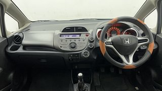 Used 2011 Honda Jazz [2009-2011] Base Old Petrol Manual interior DASHBOARD VIEW