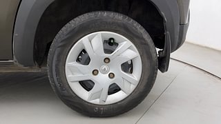 Used 2022 Renault Kwid 1.0L RXT(O) AMT Petrol Automatic tyres LEFT REAR TYRE RIM VIEW