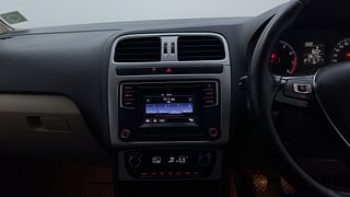 Used 2017 Volkswagen Polo [2015-2019] Highline1.2L (P) Petrol Manual interior MUSIC SYSTEM & AC CONTROL VIEW