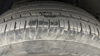 Used 2016 Mahindra XUV500 [2015-2018] W6 Diesel Manual tyres LEFT FRONT TYRE TREAD VIEW