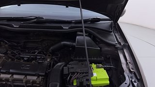Used 2017 Volkswagen Polo [2015-2019] Highline1.2L (P) Petrol Manual engine ENGINE LEFT SIDE HINGE & APRON VIEW