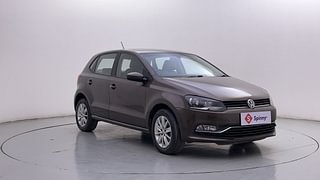 Used 2017 Volkswagen Polo [2015-2019] Highline1.2L (P) Petrol Manual exterior RIGHT FRONT CORNER VIEW