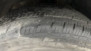 Used 2018 Mahindra XUV500 [2015-2018] W6 Diesel Manual tyres LEFT FRONT TYRE TREAD VIEW