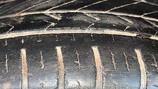 Used 2017 Maruti Suzuki Swift Dzire ZXI Petrol Manual tyres LEFT FRONT TYRE TREAD VIEW