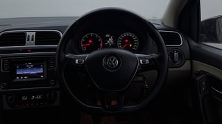 Used 2017 Volkswagen Polo [2015-2019] Highline1.2L (P) Petrol Manual interior STEERING VIEW