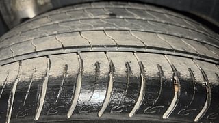 Used 2022 Mahindra XUV 300 W8 (O) Petrol Petrol Manual tyres LEFT REAR TYRE TREAD VIEW