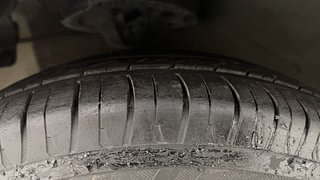 Used 2013 Hyundai Eon [2011-2018] Magna + Petrol Manual tyres LEFT FRONT TYRE TREAD VIEW