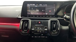Used 2021 Kia Sonet GTX Plus 1.0 DCT Petrol Automatic interior MUSIC SYSTEM & AC CONTROL VIEW