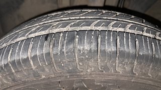 Used 2020 Renault Triber RXZ Petrol Manual tyres LEFT FRONT TYRE TREAD VIEW