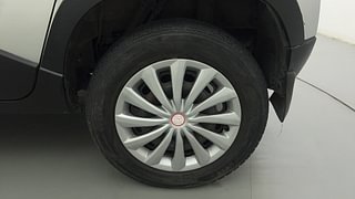 Used 2016 Mahindra KUV100 [2015-2017] K6 5 STR Petrol Manual tyres LEFT REAR TYRE RIM VIEW