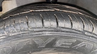 Used 2015 Hyundai Eon [2011-2018] Era + Petrol Manual tyres LEFT FRONT TYRE TREAD VIEW