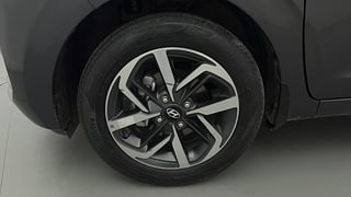 Used 2022 Hyundai Grand i10 Nios Asta AMT 1.2 Kappa VTVT Petrol Automatic tyres LEFT FRONT TYRE RIM VIEW