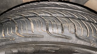 Used 2019 Renault Kwid [2015-2019] RXL Petrol Manual tyres LEFT FRONT TYRE TREAD VIEW