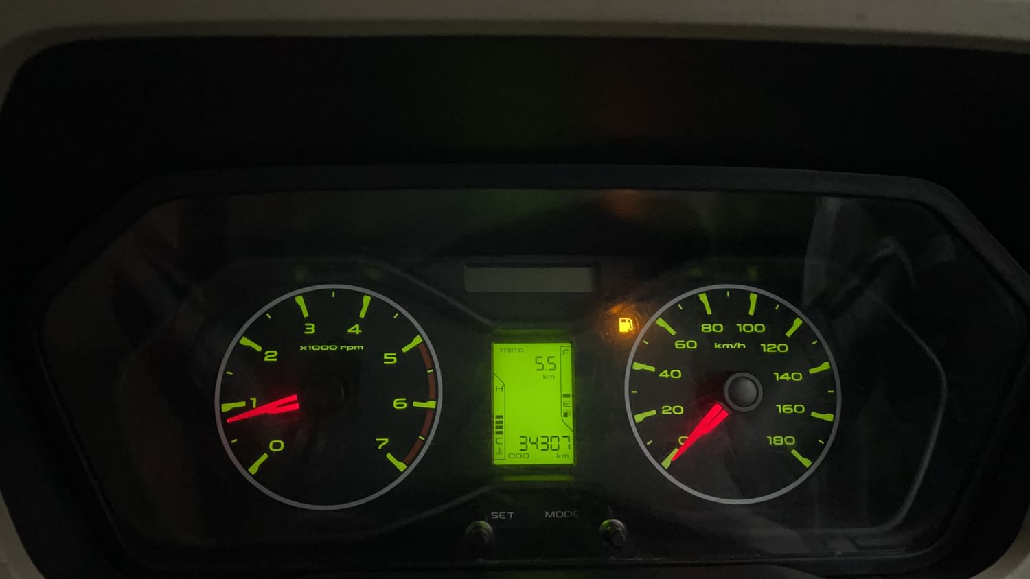 New Mahindra Scorpio Classic interior CLUSTERMETER VIEW