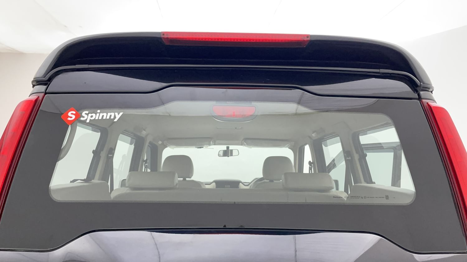New Mahindra Scorpio Classic exterior BACK WINDSHIELD VIEW