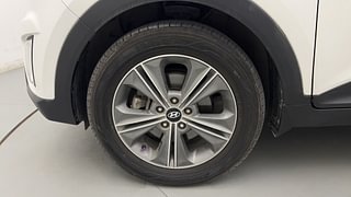 Used 2017 Hyundai Creta [2015-2018] 1.6 SX Plus Auto Petrol Petrol Automatic tyres LEFT FRONT TYRE RIM VIEW