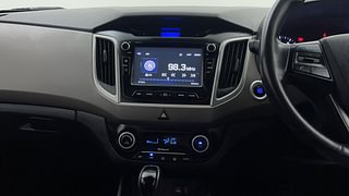 Used 2017 Hyundai Creta [2015-2018] 1.6 SX Plus Auto Petrol Petrol Automatic interior MUSIC SYSTEM & AC CONTROL VIEW