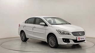 Used 2017 maruti-suzuki Ciaz Alpha Petrol AT Petrol Automatic exterior RIGHT FRONT CORNER VIEW