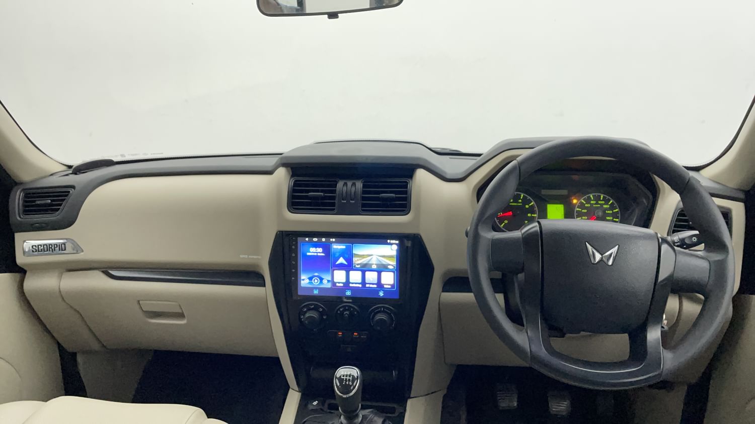 New Mahindra Scorpio Classic interior DASHBOARD VIEW