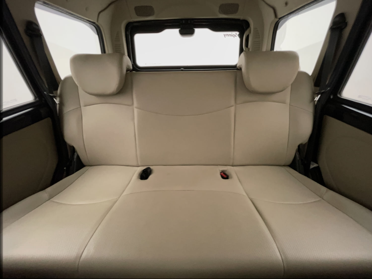 New Mahindra Scorpio Classic interior REAR SEAT CONDITION VIEW