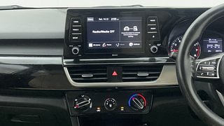 Used 2022 Kia Seltos HTK Plus G Petrol Manual interior MUSIC SYSTEM & AC CONTROL VIEW