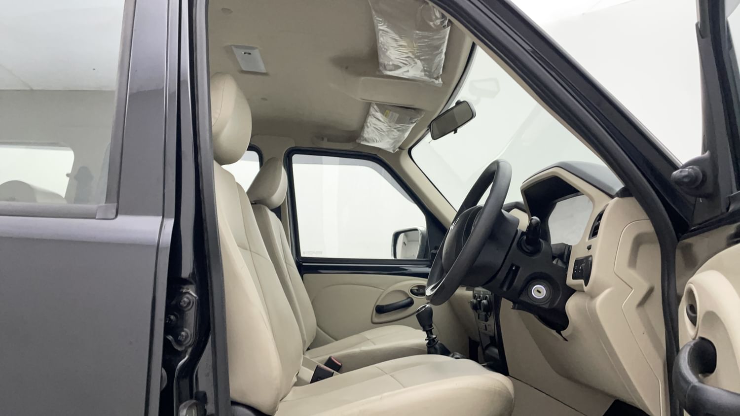 New Mahindra Scorpio Classic interior RIGHT SIDE FRONT DOOR CABIN VIEW