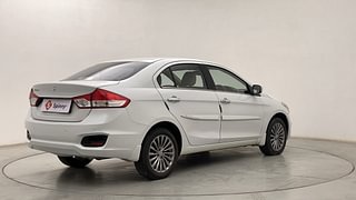 Used 2017 maruti-suzuki Ciaz Alpha Petrol AT Petrol Automatic exterior RIGHT REAR CORNER VIEW