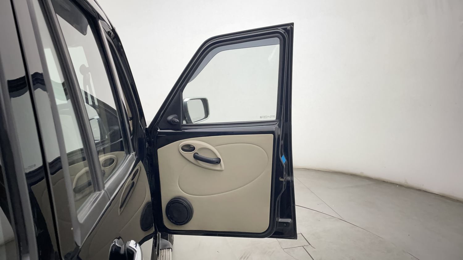 New Mahindra Scorpio Classic interior RIGHT FRONT DOOR OPEN VIEW