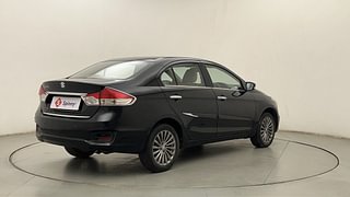 Used 2018 maruti-suzuki Ciaz Alpha Petrol AT Petrol Automatic exterior RIGHT REAR CORNER VIEW