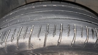 Used 2023 Tata Altroz XTA Petrol DCT Petrol Automatic tyres RIGHT REAR TYRE TREAD VIEW