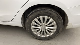 Used 2016 Maruti Suzuki Ciaz [2014-2017] ZDi SHVS Diesel Manual tyres LEFT REAR TYRE RIM VIEW